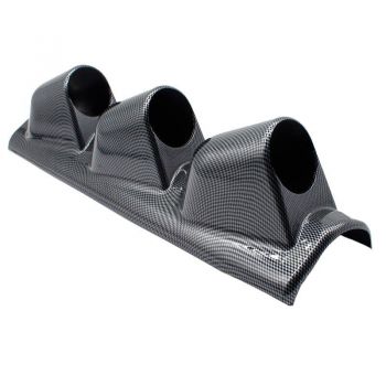 Βάση Για Όργανα Κολώνας Τριπλή (3 x 52mm) Carbon Look Prosport