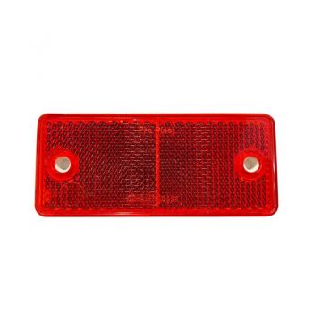 Αντανακλαστικό Αυτοκόλλητο & Βιδωτό 90mm x 40mm Proplast Κόκκινο 26109102 1 Τεμάχιο