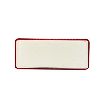 Αντανακλαστικό Αυτοκόλλητο & Βιδωτό 90mm x 40mm Proplast Κόκκινο 26109102 1 Τεμάχιο