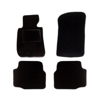 Πατάκια Αυτοκινήτου Μοκέτα Για Bmw 3 E36 90-99 Χωρίς Κέντημα Black 4 Τεμάχια