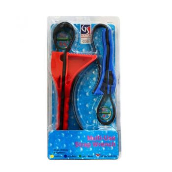 Φιλτρόκλειδο Διπλό Πλαστικό Με Ιμάντα 49x1cm / 60x2cm Με Μέγιστη Διάμετρο 100mm/160mm Σετ 2 Τεμάχια