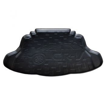 Πατάκι Πορτ-Παγκάζ 3D Σκαφάκι Αδιάβροχο Για Honda CR-V 07-12 Μαύρο Stardiamond