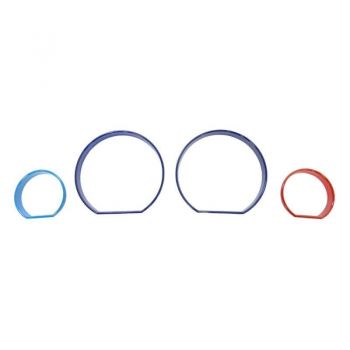 Δαχτυλίδια Καντράν Για Bmw 3 E46 98-05 Tri-Color ///M