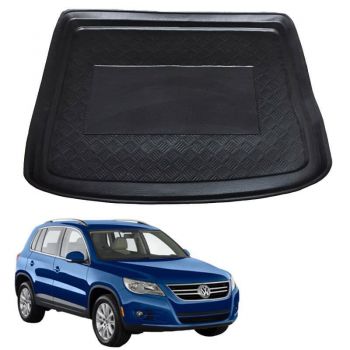Πατάκι Πορτ-Παγκάζ 3D Σκαφάκι Για VW Tiguan 07-15 Μαύρο CIK
