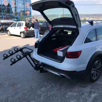 Μπάρα / Βάση Ποδηλάτων Κοτσαδόρου Cruz Frame 3 940-520 Μαύρη Για 3 Ποδήλατα