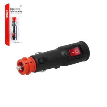 Φις Αναπτήρα Αρσενικό Με Διακόπτη Εuro/Din 12/24 Volt Αmio 02051