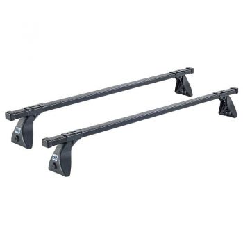 Μπάρες Οροφής Σιδερένιες CRUZ 921-101 Optima OS-115cm Μαύρες 2 Τεμάχια