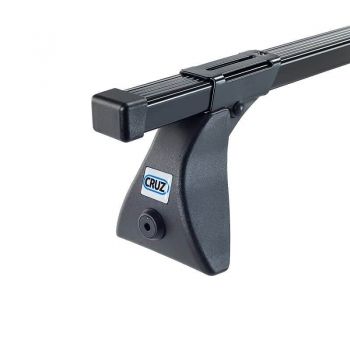 Μπάρες Οροφής Σιδερένιες CRUZ 921-101 Optima OS-115cm Μαύρες 2 Τεμάχια