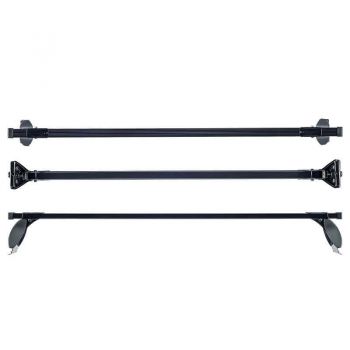 Μπάρες Οροφής Σιδερένιες CRUZ 921-101 Optima OS-115cm Μαύρες 2 Τεμάχια
