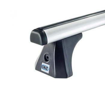 Μπάρες Οροφής Αλουμινίου CRUZ 924-755 Oplus AX-108cm Ασημί 2 Τεμάχια