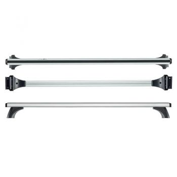 Μπάρες Οροφής Αλουμινίου CRUZ 924-755 Oplus AX-108cm Ασημί 2 Τεμάχια