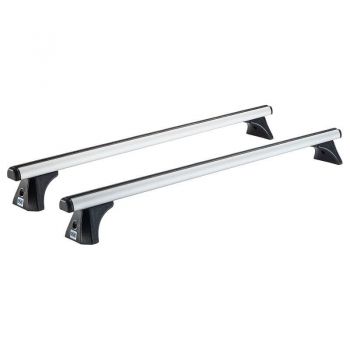 Μπάρες Οροφής Αλουμινίου CRUZ 924-710 Oplus AT-118cm Ασημί 2 Τεμάχια