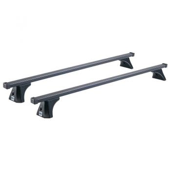 Μπάρες Οροφής Σιδερένιες CRUZ 921-360 Oplus SX-120cm Μαύρες 2 Τεμάχια