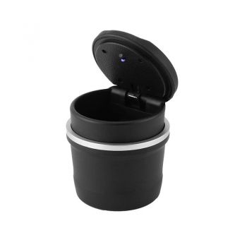 Σταχτοθήκη Αυτοκινήτου Ποτηροθήκης & Αεραγωγού Με Led Φως HT-033 1 Τεμάχιο