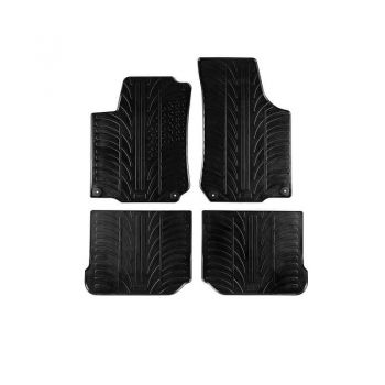 Πατάκια Αυτοκινήτου Gledring 0059 VW Golf 98-03 / Skoda Octavia 97-04 / Seat Leon / Toledo 1M 98-05 / VW Bora 1J 98-05 / VW Beetle 98-05 Μαύρο 4 Τεμάχια