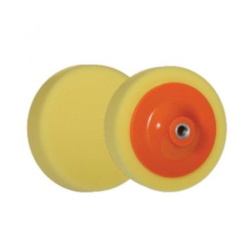 Σφουγγάρι Για Αλοιφαδόρο Γυαλίσματος Βιδωτό Χοντρό Κίτρινο Ø 150mm M14 Tactix 446881 1 Τεμάχιο