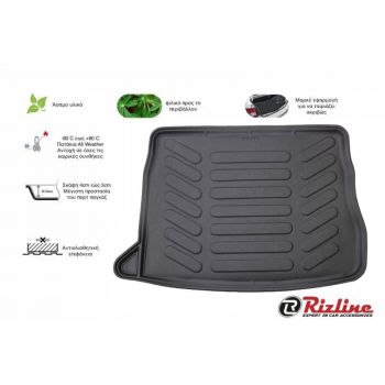 Πατάκι Πορτ-Παγκάζ 3D Σκαφάκι Από Λάστιχο TPE Για Kia Ceed 2012-2018 Hatchback Πάνω Επίπεδο Μαύρο Rizline