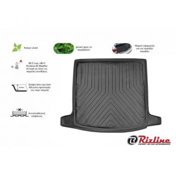 Πατάκι Πορτ-Παγκάζ 3D Σκαφάκι Από Λάστιχο TPE Για Mercedes-Benz CLΑ C118 2019+ Μαύρο Rizline