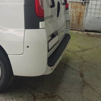 Προστατευτικό Πίσω Προφυλακτήρα Για  Renault Traffic 2001-2014 / Nissan Primastar 2001-2014Από Abs Πλαστικό Μαύρο