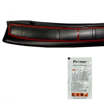 Προστατευτικό Πίσω Προφυλακτήρα Για VW Caddy 2015-2020 Από Abs Πλαστικό Μαύρο