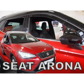 Ανεμοθραύστες Heko Για Seat Arona (2017+) 5Πορτο- Φιμέ Χρώμα Σετ 4 Τεμάχια Εμπρός Και Πίσω 28246