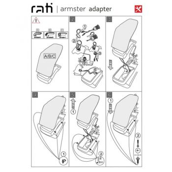 Βάση Τεμπέλη Ειδική Για Ford Puma 19+ Armster Rati 1 Τεμάχιο