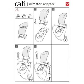 Βάση Τεμπέλη Ειδική Για Skoda Rapid 13-19 Armster Rati 1 Τεμάχιο
