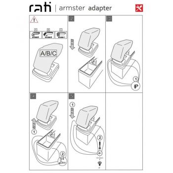 Βάση Τεμπέλη Ειδική Για VW Caddy 20+ Armster Rati 1 Τεμάχιο
