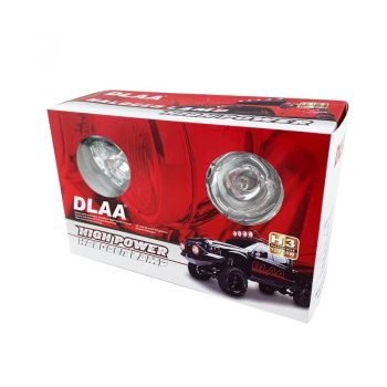 Προβολείς Ομίχλης Universal Στρόγγυλοι Ø 6cm H3 12 Volt 55 Watt Λευκοί LΑ-V110 2 Τεμάχια