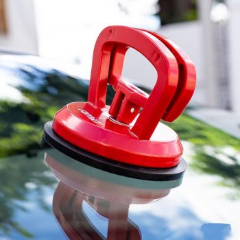 Μονή Βεντούζα Μεταφοράς Τζαμιών Διαμέτρου 1 x 118mm Με Ικανότητα Συγκράτησης 40kg Αmio 02901 1 Τεμάχιο