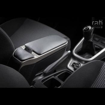 Κονσόλα Χειροφρένου Τεμπέλης Με Βάση Armster 2 Για Kia Soul 09-14 Ασημί Χρώμα Σετ 2  Τεμάχια