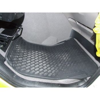 Πατάκια Φορτηγού Σκαφάκια 3D Από Λάστιχο Για  Daf CF65, CF75,  CF85 "Star Diamond" 2 Τεμάχια Μαύρα