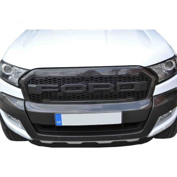 ΓΡΙΛΙΑ ΜΑΣΚΑΣ ΜΑΥΡΗ GRILLE 807 FORD RANGER T7 2017+
