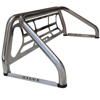 ROLL-BAR ME ΑΨΙΔΑ RB 407+APS 96 TOYOTA HILUX REVO 2016+&amp;HILUX 2021+