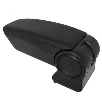 Κονσόλα Χειροφρένου Τεμπέλης Με Βάση Armster 3 Vegan Leather Για Chevrolet Aveo T250 06-11 Μαύρο Χρώμα Σετ 2  Τεμάχια