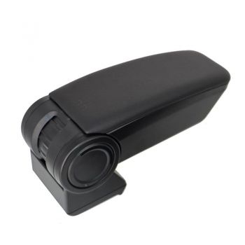 Κονσόλα Χειροφρένου Τεμπέλης Με Βάση Armster 3 Vegan Leather Honda Civic 01-06 4 Doors Μαύρο Χρώμα Σετ 2 Τεμάχια