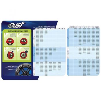 Αντιολισθητικό Πανί - Χιονοκουβέρτα Ελαστικών Dust "Medium"  2 Τεμαχίων