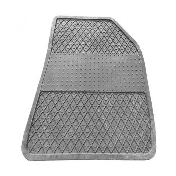 Πατάκια Σκαφάκια 3D Από Λάστιχο Για Nissan X-Trail T30 03-07 "Star Diamond" 3 Τεμάχια Γκρι