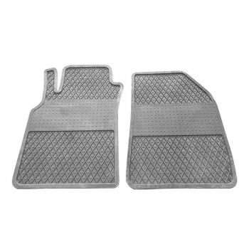 Πατάκια Σκαφάκια 3D Από Λάστιχο Για Nissan X-Trail T30 03-07 "Star Diamond" 3 Τεμάχια Γκρι