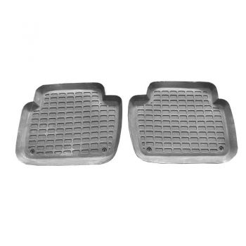 Πατάκια Σκαφάκια 3D Από Λάστιχο Για Bmw 3 E46 98-05 "Star Diamond" 4 Τεμάχια Γκρι