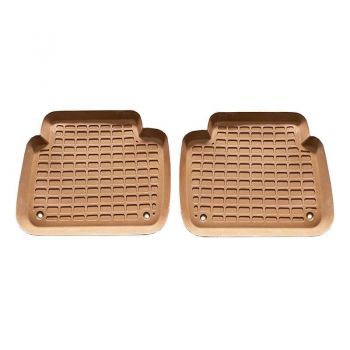 Πατάκια Σκαφάκια 3D Από Λάστιχο Για Bmw 3 E46 98-05 "Star Diamond" 4 Τεμάχια Μπεζ