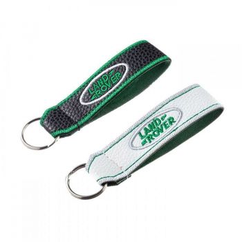 Μπρελόκ Κλειδιών Δερματίνη Κεντητό Δύο Όψεων Land Rover