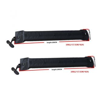 Υφασμάτινες Μπάρες Οροφής / Σχάρα Universal Για Κανό & Kayak "Soft Rack" Large 106 x 17,5 x 6cm Oxford Cloth K-2300-80D 2 Τεμάχια