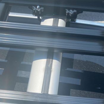 Σχάρα Οροφής Αυτοκινήτου Μεταλλική Μαύρη Safari 140x100cm 28830