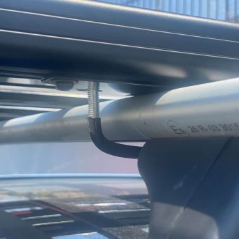 Σχάρα Οροφής Αυτοκινήτου Μεταλλική Μαύρη Safari 140x100cm 28830