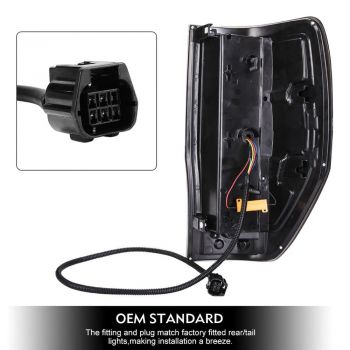 ΟΠΙΣΘΙΑ ΦΑΝΑΡΙΑ DYNAMIC LED DYNLED 850 FORD RANGER T6 2012+, T7 2017+ &amp; T8 2020+