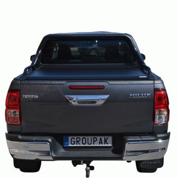 SMART ΡΟΛΟ ΑΛΟΥΜΙΝΙΟΥ ΗΛΕΚΤΡΙΚΟ ΜΕ ΕΡΓΟΣΤΑΣΙΑΚΟΥ ΤΥΠΟΥ ΣΙΔΕΡΕΝΙΟ ROLL-BAR ΚΑΙ ΚΟΥΠΑΣΤΕΣ SMART 7000E-ROLL+RB 416BL+KOUP 90BL TOYOTA HILUX REVO 2016+&amp;HILUX 2021+