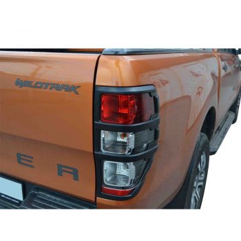 ΟΠΙΣΘΙΕΣ ΓΡΙΛΙΕΣ ΦΑΝΑΡΙΩΝ ΣΕ ΜΑΤ ΜΑΥΡΟ GR104 BL FORD RANGER T6 2012+ , T7 2017+&amp; T8 2020+
