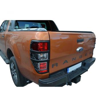 ΟΠΙΣΘΙΕΣ ΓΡΙΛΙΕΣ ΦΑΝΑΡΙΩΝ ΣΕ ΜΑΤ ΜΑΥΡΟ GR104 BL FORD RANGER T6 2012+ , T7 2017+&amp; T8 2020+