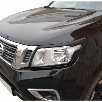 ΕΜΠΡΟΣΘΙΕΣ ΓΡΙΛΙΕΣ ΦΑΝΑΡΙΩΝ ΣΕ ΜΑΤ ΜΑΥΡΟ GR103 BL NISSAN NAVARA D23 NP300 2016+